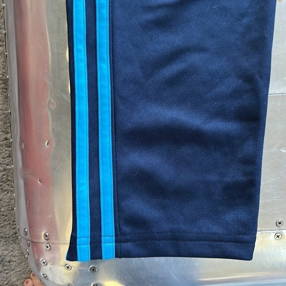 Adidas Kids Blue Striped Tiro Pants - size L‍‍ - Picture 3 of 4